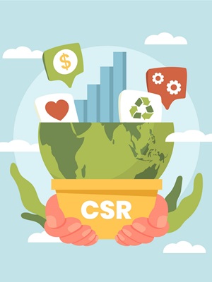 CSR:  A key differentiator in the competitive landscape of  Corporate Sustainability