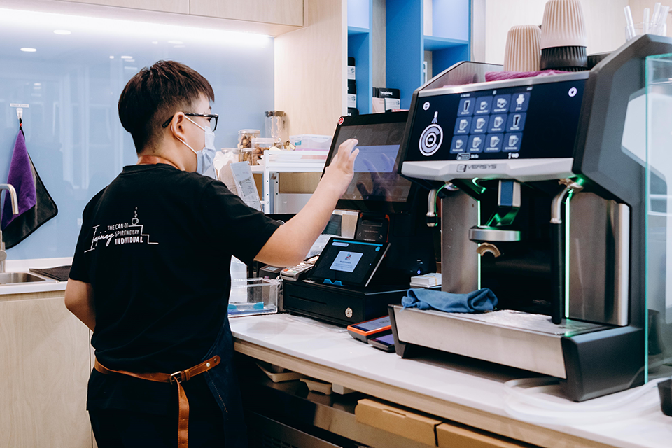 Brewing opportunities for the disabled a cup at a time