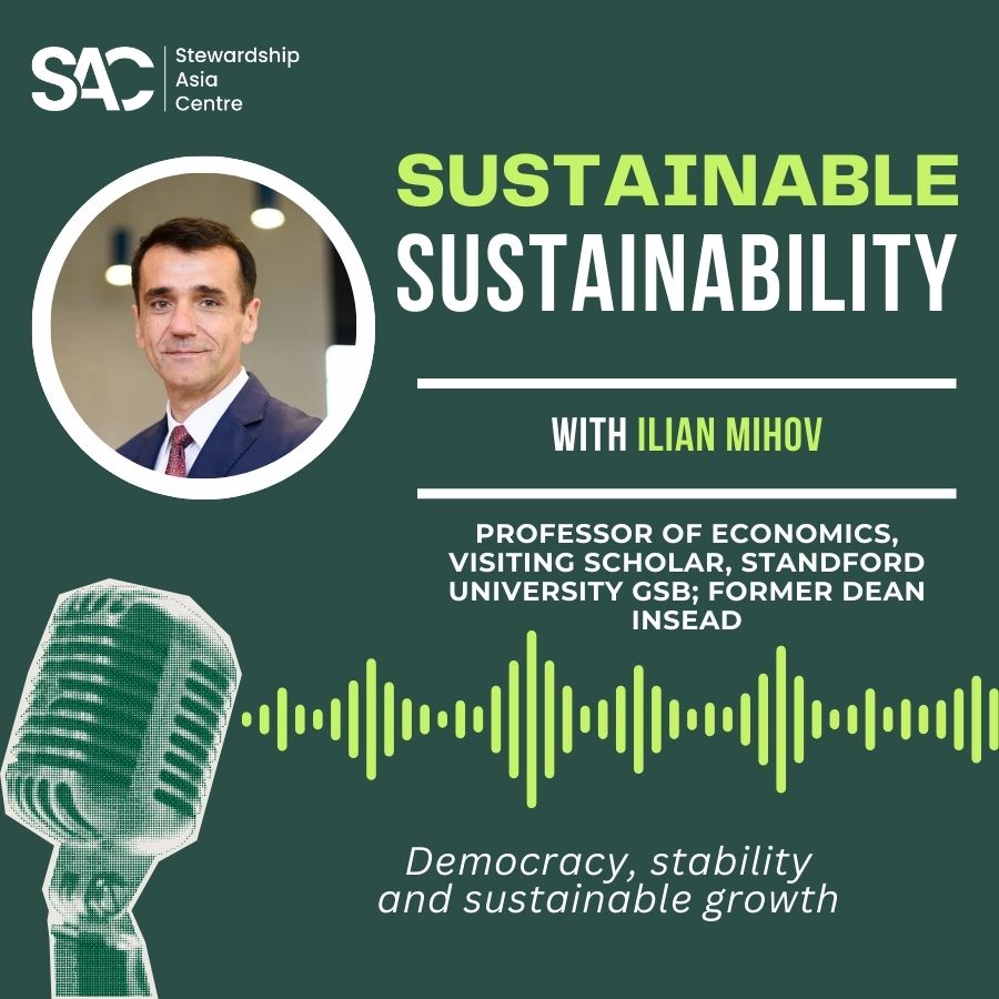 Ilian Mihov on democracy, stability and sustainable growth