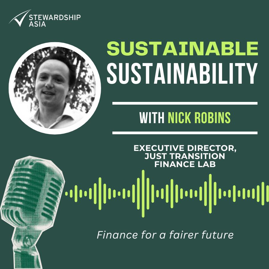 Nick Robins on finance for a fairer future