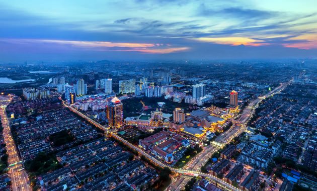 From tin-mining wasteland to sustainable township