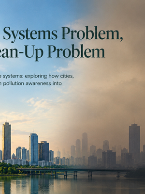 Pollution Is a Systems Problem, Not Just a Clean-Up Problem 🌱