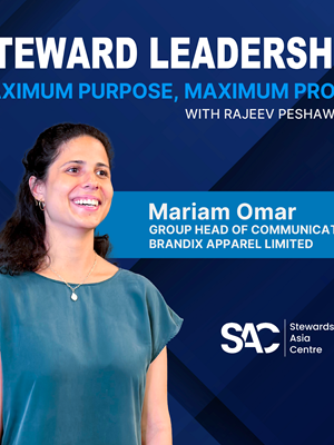 Mariam Omar on stitching a sustainable future