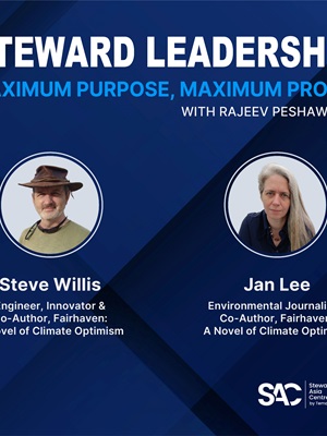 Steve Willis & Jan Lee on using fiction as a force for good